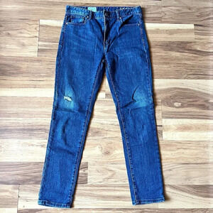 Gap 1969 Always Skinny High Rise Denim Ankle Jeans Size 27 R